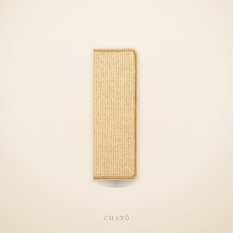 Griffoir mural en sisal naturel Chatô, 20 × 40 cm
