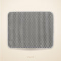 Tapis de litière Chatô à double couche, gris, 55 × 75 cm